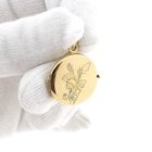 Image 14 of 14 Karat Gold Medallion Pendant