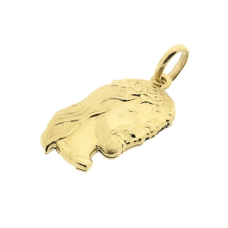 Image 6 of Gold pendant with the face of Jesus