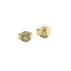 Image 8 of Two-tone gold stud earrings