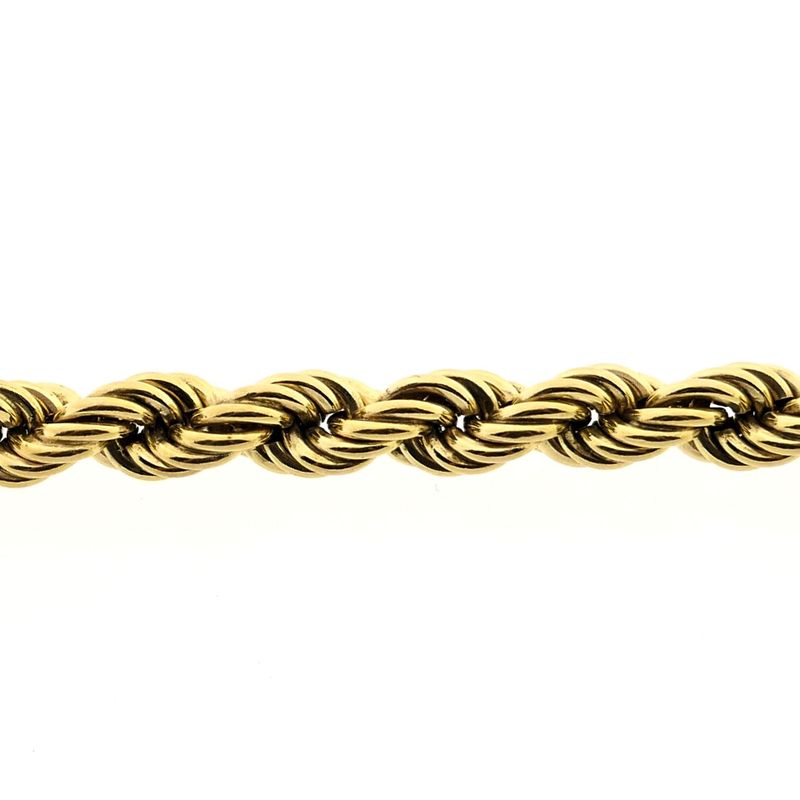 Image 5 of Gold twisted link chain