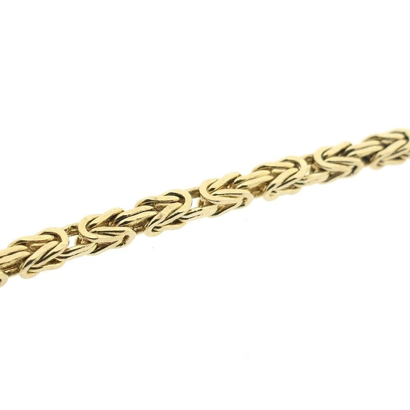 Image 4 of Gold king's link bracelet | 20 cm
