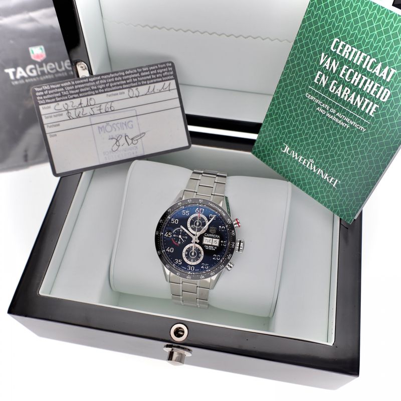 Image 13 of TAG Heuer Carrera Chronograph CV2A10; Automatic Men's Watch