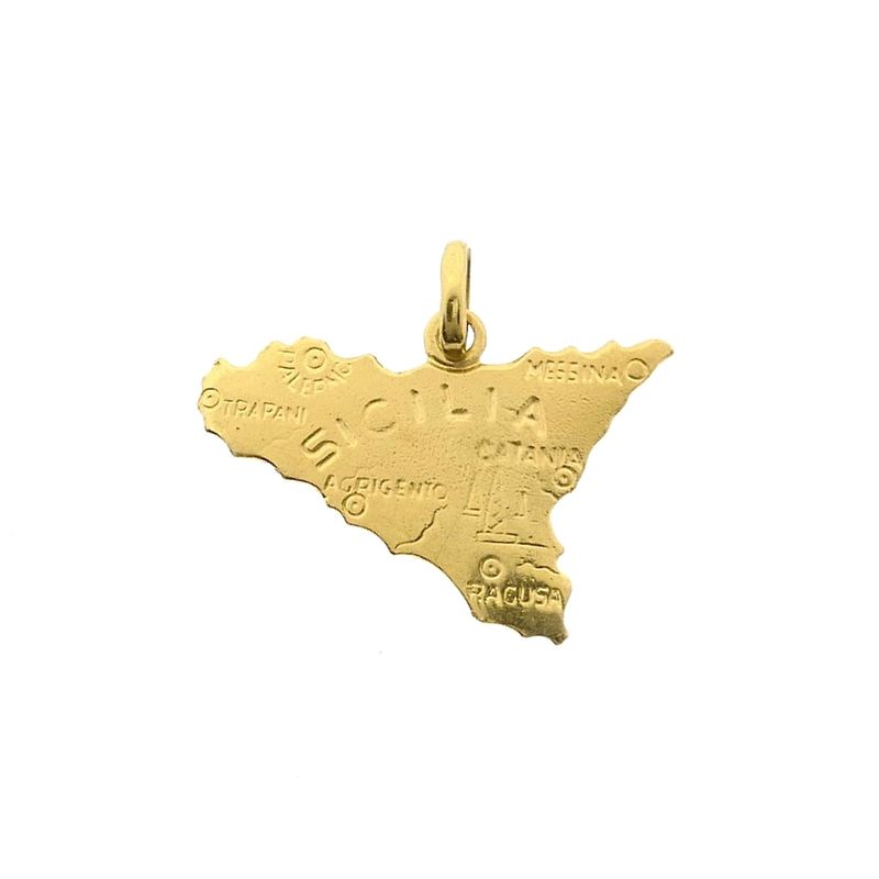 Image 1 of Gold Pendant from Sicily