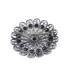 Image 5 of Silver Zeeland button brooch | Ø 38.5 mm