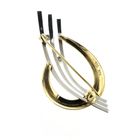 Image 8 of Two-tone fantasy brooch with diamond