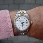 Image 12 of Rolex Datejust 1601; Gold/steel watch