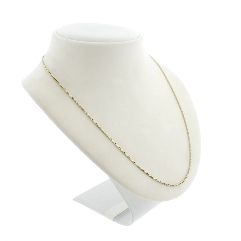 Image 3 of Golden Venetian link chain | 50 cm