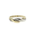 Image 3 of Two-tone gold braided ring