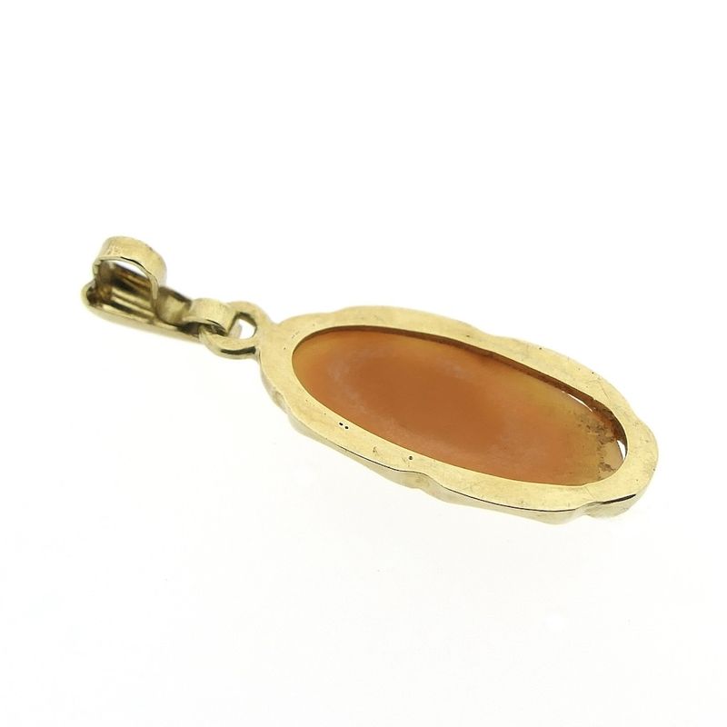 Image 5 of Gold pendant with cameo | Vintage/antique
