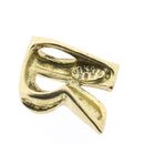 Image 4 of Gold pendant of the letter R