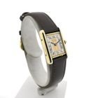 Image 3 of Cartier Tank Vermeil 'Trinity' 5057001; Vintage ladies watch