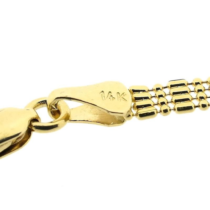 Image 6 of Golden fantasy link necklace