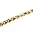 Image 4 of Two-tone gold anchor link necklace | 44.5 cm