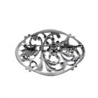 Image 5 of Silver brooch | Floral design