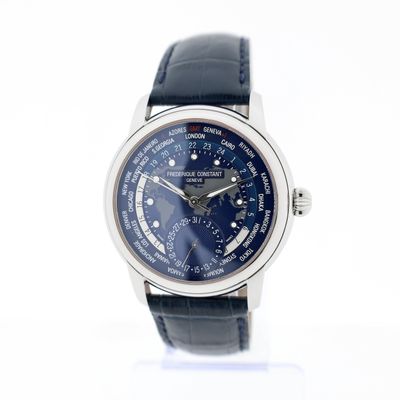 Image 1 of Frederique Constant Classic Worldtimer FC-718X4H4/6; Automatic men's watch