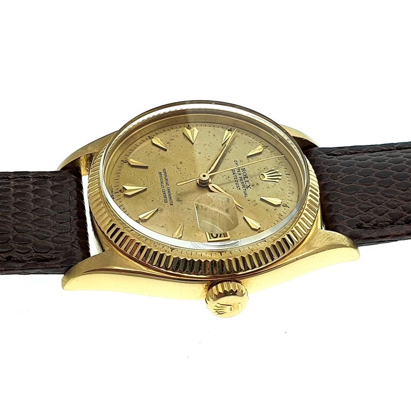 Image 14 of Rolex Datejust 18k; Men's watch | Ref. 6605