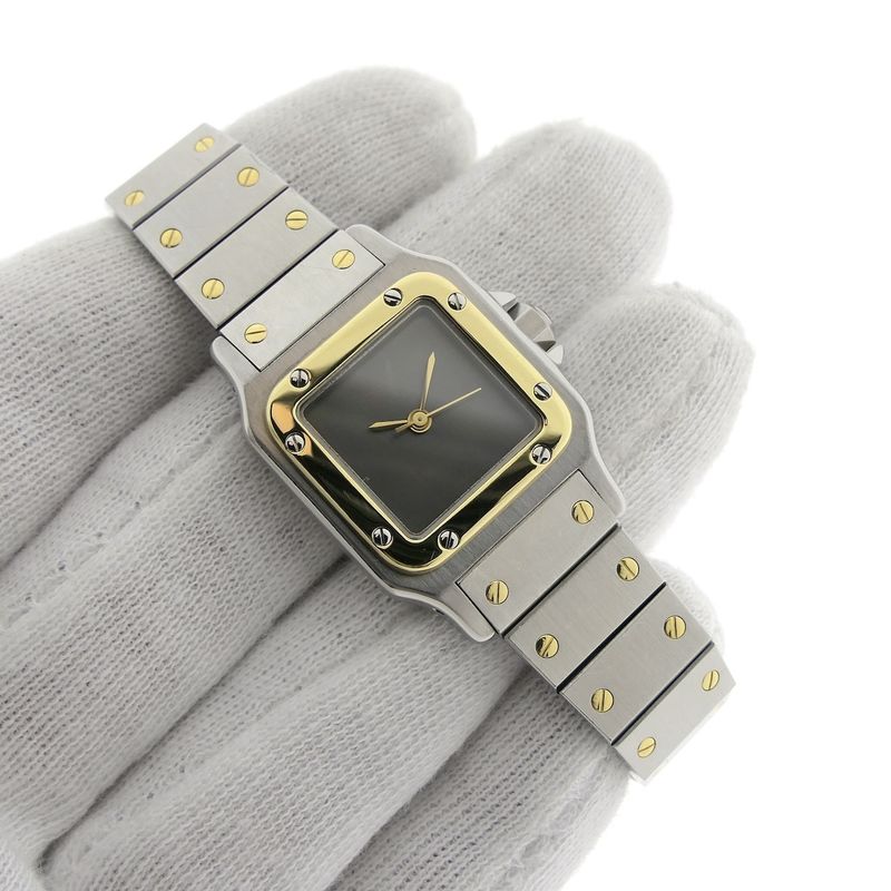 Image 6 of Cartier Santos Automatic; Vintage ladies watch