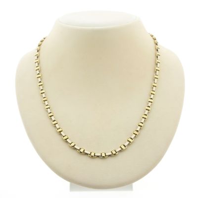 Two-tone gold fantasy link chain Image 1 of Two-tone gold fantasy link chain