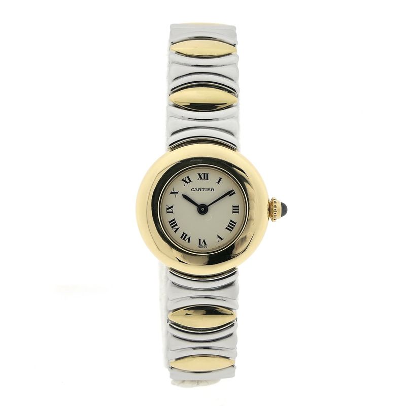 Image 1 of Cartier Colisèe Baignoire 8057908C; 18k gold ladies' watch
