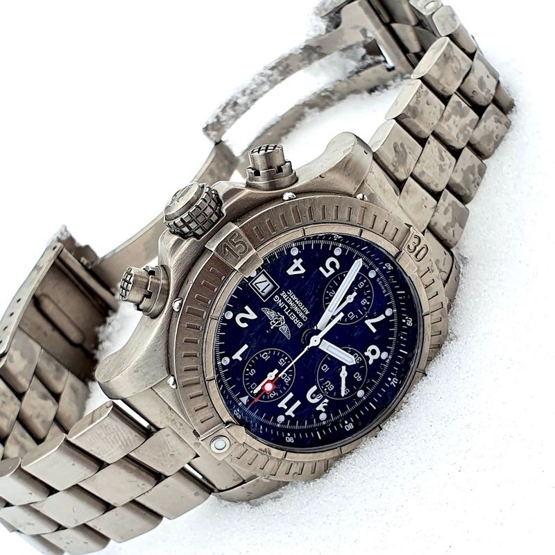 Image 8 of Breitling Avenger Titanium Chronograph Men's Watch | E13360