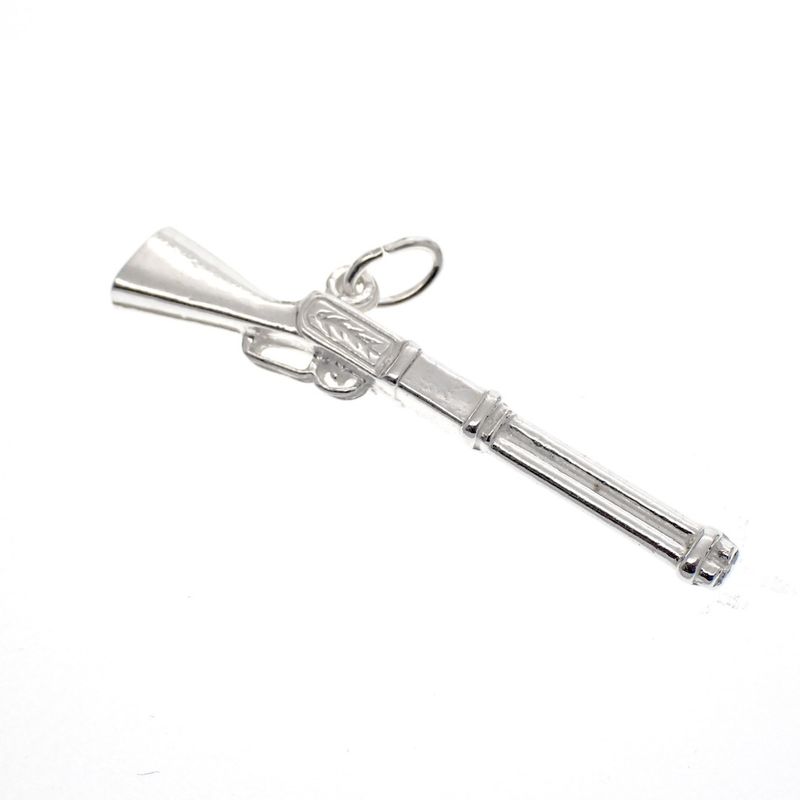 Image 2 of Silver charm; Cowboy gun