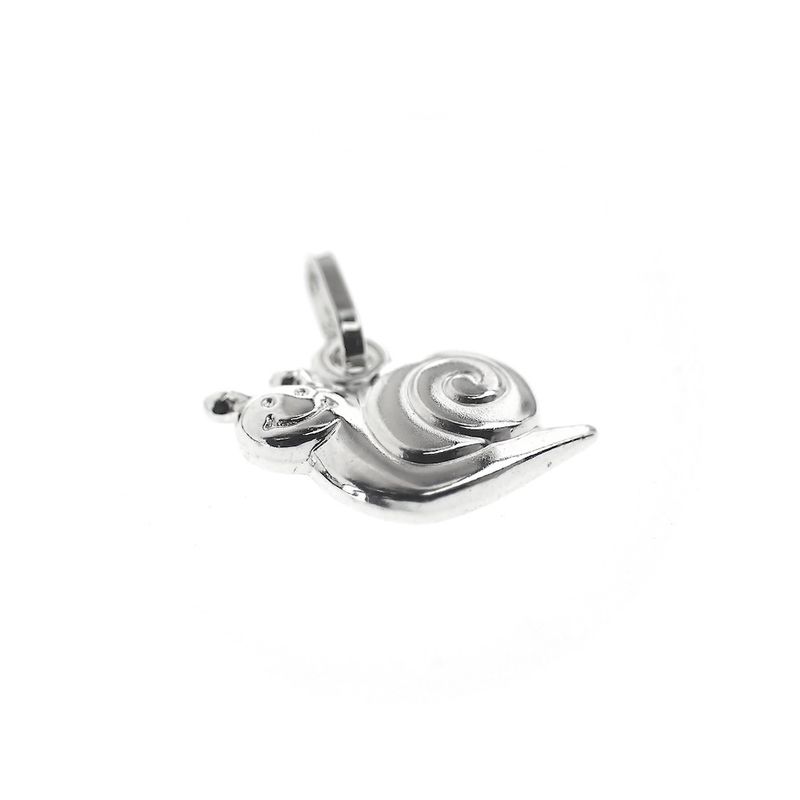Image 3 of Silver charm; Snail