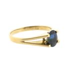 Image 5 of Gold ring with sapphire
