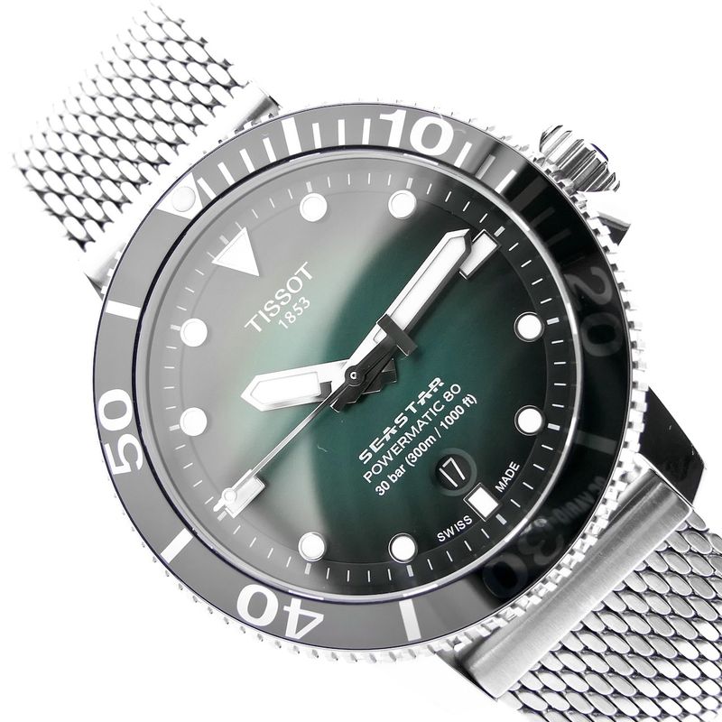 Image 10 of Tissot Seastar Powermatic 80; Automatic men's watch