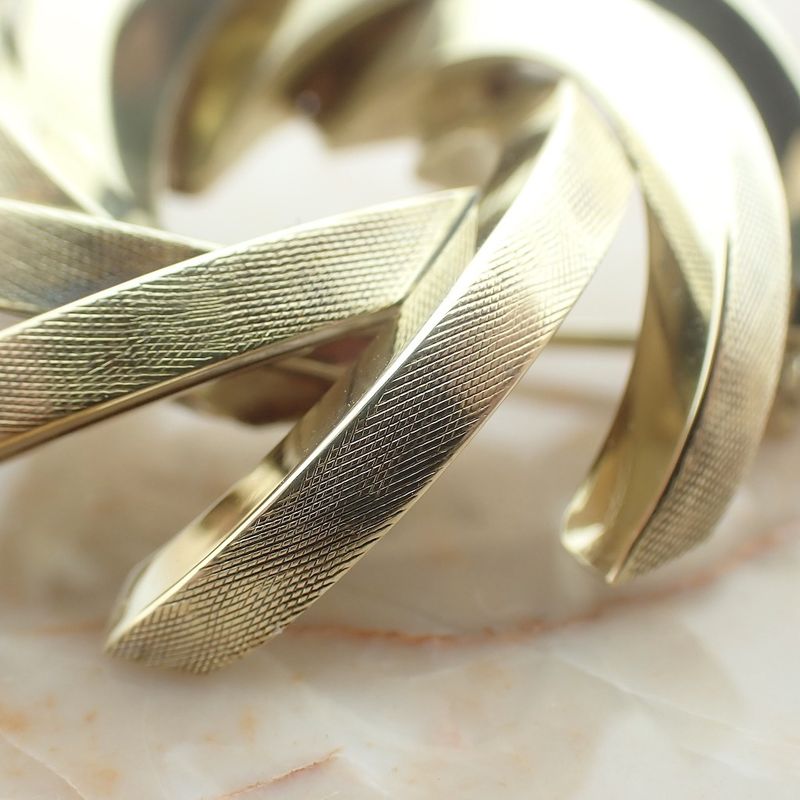 Image 5 of Golden fantasy brooch; Vintage