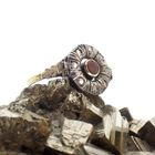 Image 9 of Victorian ruby and diamond ring 0.16 ct. | Antique