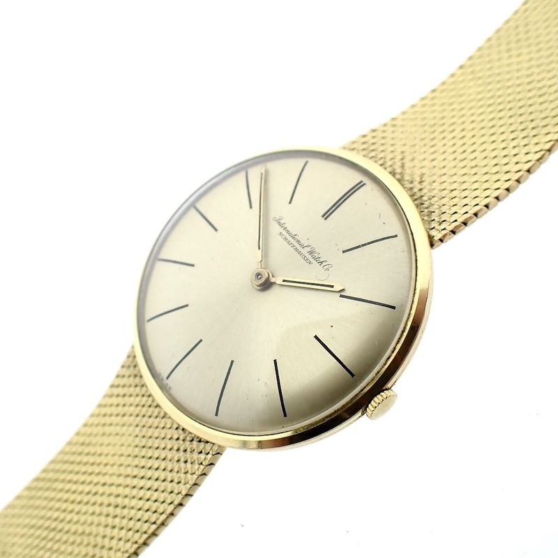Image 4 of IWC Schaffhausen; 18k. men's watch