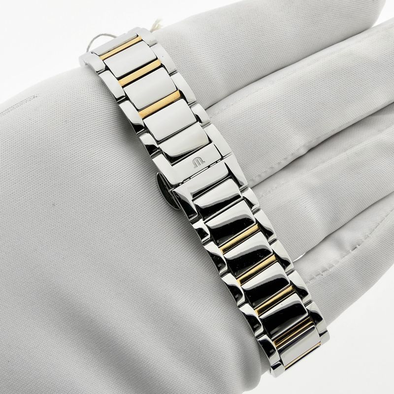 Image 8 of Maurice Lacroix Fiaba FA1084; Bi-color women's watch with diamonds and moon phase