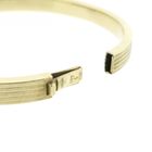 Image 5 of Vintage gold slave bracelet; Size M