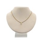 Image 3 of Two-tone gold pendant with zirconia