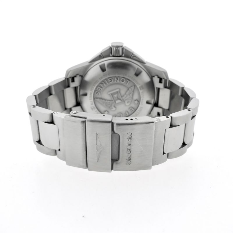 Image 11 of Longines Hydro Conquest L3.783.4; Automatic chronograph men's watch