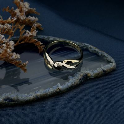 Image 2 of Two-tone gold fantasy ring