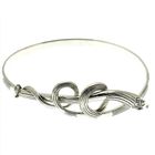 Image 1 of Silver snake bracelet | Ø 67 mm