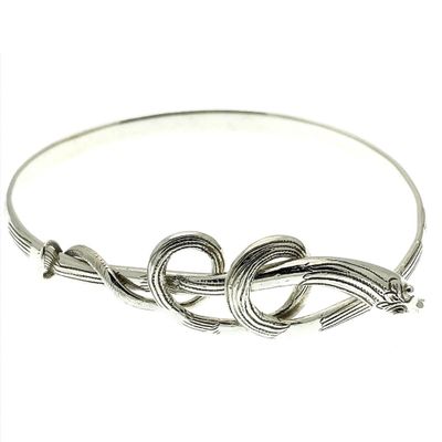 Image 1 of Silver snake bracelet | Ø 67 mm