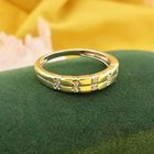 Image 2 of Gold ring with diamond | 0.01 ct.