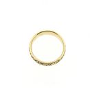 Image 5 of Men's Yellow Gold Nugget Pink Ring