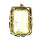 Image 6 of Gold pendant with synthetic gemstone