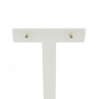 Image 2 of Gold stud earrings with zirconia