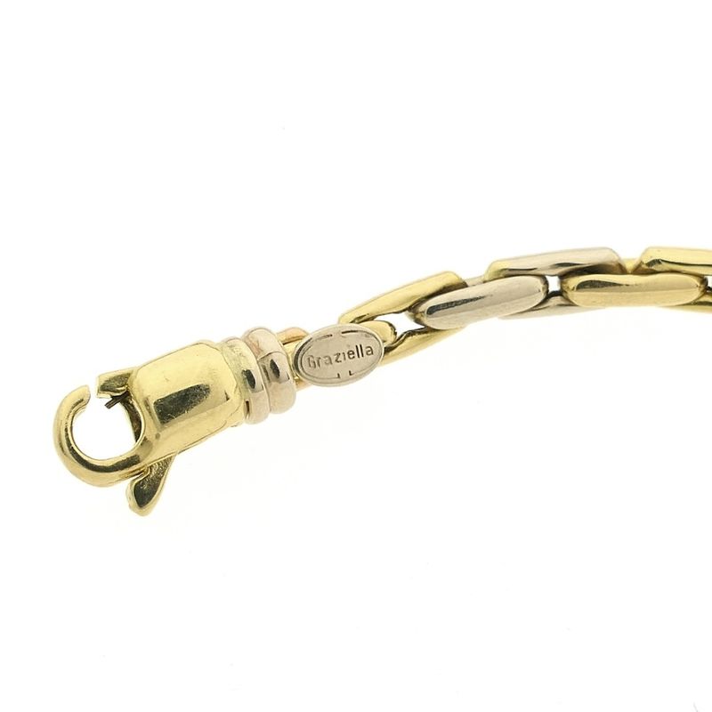 Image 7 of Tricolor gold cardano link chain