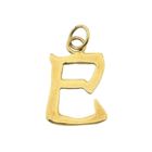 Image 1 of Gold pendant of Chinese horoscope sign; Snake
