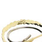 Image 5 of Two-tone gold brooch with diamond; 0.08 ct.