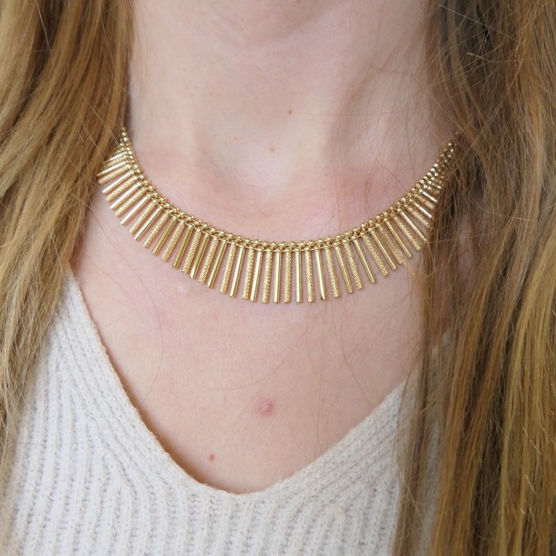 Image 3 of Gold Cleopatra necklace