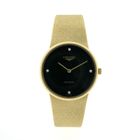 Image 1 of Longines Wittnauer Classic 'Onyx & Diamonds'; 18k gold watch