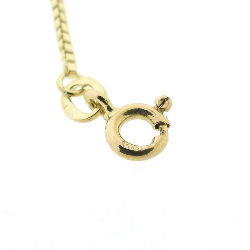 Image 4 of Golden Venetian link chain.