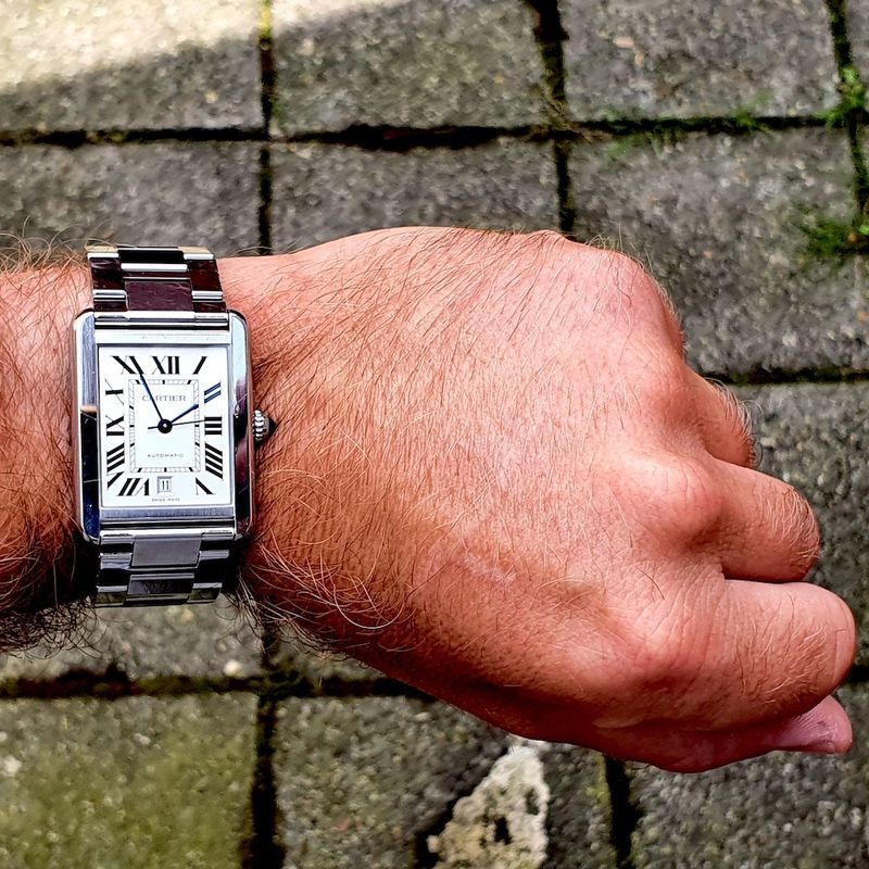 Image 8 of Cartier Tank Solo XL; Automatic watch