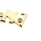 Image 4 of Gold pendant of the letter Z with diamond 0.005 ct.